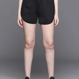 HRX by Hrithik Roshan Women Regular Fit Mid-Rise Shorts-image-40
