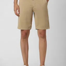 Peter England Casuals Men Solid Shorts-image-85