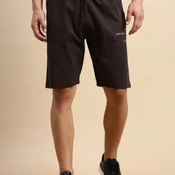 SHOWOFF Men Typography Printed Mid-Rise Sports Shorts-picture-13