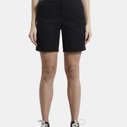 Jockey Women Antimicrobial Mid Rise Cotton Shorts-image-56