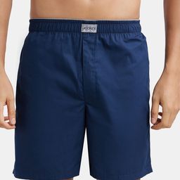 Jockey Men Mid Rise Cotton Shorts-image-77