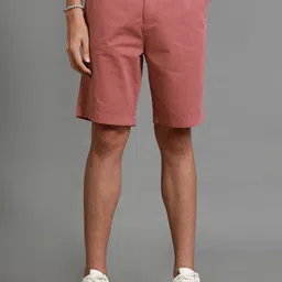 Banana Club Men Mid-Rise Regular Fit Chino Shorts-image-26