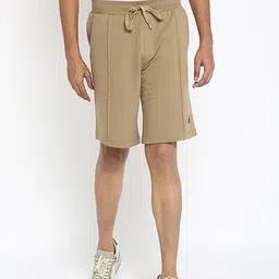 Muvazo Men Mid-Rise Cotton Shorts-image-17