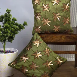 Alina decor Unisex Green Solid-image-27