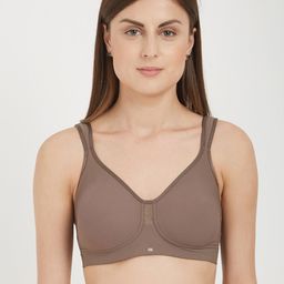 Soie Women Full Coverage Minimiser Non Padded Non-Wired Bra-14