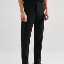 MANGO MAN Regular Fit Trousers-image-83