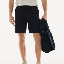 MANGO MAN Slim FitSelf Design Bermuda Shorts-image-53