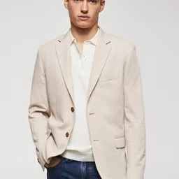 MANGO MAN Slim Fit Smart Casual Blazer-image-17