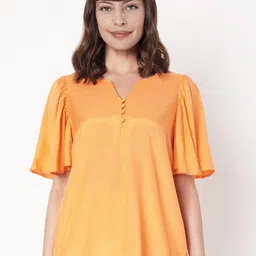 Vero Moda Women Orange Blouson Top-picture-42