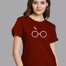FBAR Graphic Printed Cotton Regular Top-image-37