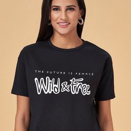 People Printed Round Neck Cotton Top-picture-34