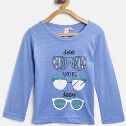 Kids On Board Girls Printed Cotton T-Shirt-image-44
