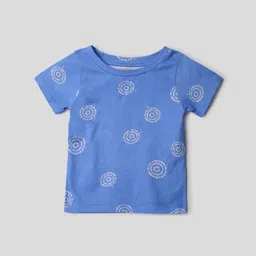 Somersault Girls Geometric Printed Round Neck Pure Cotton Casual T-shirt-picture-47