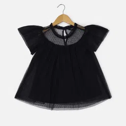 Allen Solly Junior Girls Solid Round Neck Cotton Top-picture-46