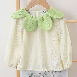 LULU & SKY Cotton Blouson Top-image-55