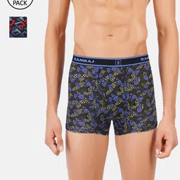 Ramraj Men Pack of 3 Assorted Cotton Sparkle Trunks-10