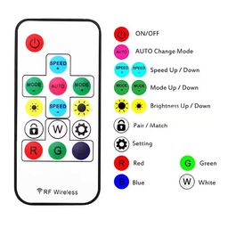 THE 4 ARGB Controller 5V 3Pin RGB Controller for PC, Built-in Light Modes, SATA Power Supply Light Stripe Remote Controller, PC Modification ARGB Controller for ARGB Fans, ARGB Light Strips image 2