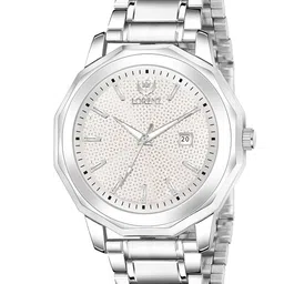 LORENZ Men Brass Dial & Bracelet Style Straps Analogue Multi Function Watch MK-4047R image 2
