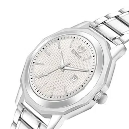 LORENZ Men Brass Dial & Bracelet Style Straps Analogue Multi Function Watch MK-4047R image 3