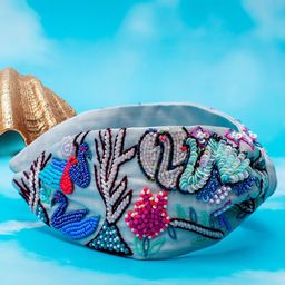 Hair Drama Company Blue Swan Knotted Headband-image-66