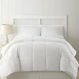 RF RELAXFEEL White Geometric Heavy Winter 233 GSM Single Bed Comforter-image-99
