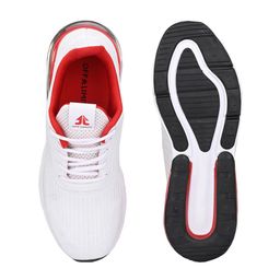 OFF LIMITS Men White Mesh Running Non-Marking Shoes image 2