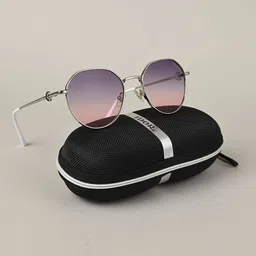 IDOR Unisex Round Sunglasses with UV Protected Lens-17