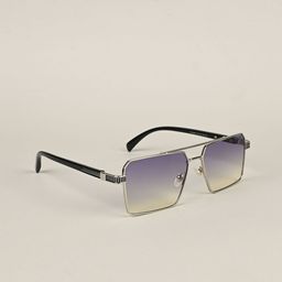 IDOR Unisex Square Sunglasses with UV Protected Lens image 3