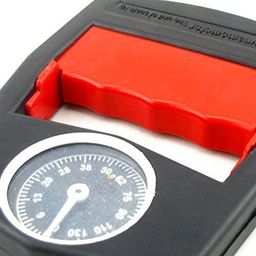 EasyDesk Hand Dynamo-meter Grip Exerciser Device Power Spring Strength Meter, Black image 2