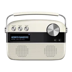 SAREGAMA Carvaan 6W Portable Bluetooth Speaker (5000 Pre Loaded Songs, Stereo Channel, Porcelain White)-picture-18
