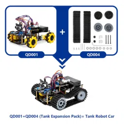 ACEBOTT ESP32 Tank Robot Car Expansion Pack - QD004 image 2