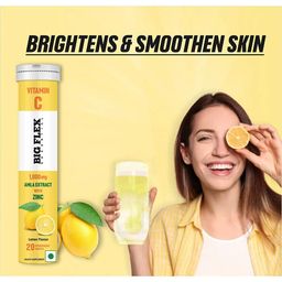 Big Flex Vitamin-C,  20 tablet(s)  Lemon  image 3