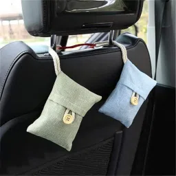 Air Freshener Air Purifying Bag, Car & Natural Bamboo Activated Charcoal Odor Car Air Purifier-image-14