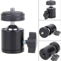 POZUB Mount Camera Head Ball Adapter Phone holder mount adapter for Camera Bracket Tripod Ball Head, Tripod Clamp, Tripod Bracket, Tripod Kit, Monopod, Monopod Kit, Tripod image 3