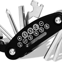 Multi-Functional 15-In-1 Bicycle Repair Tool Kit Portable Foldable Repairing Cycling Kit, Bike & Cycle Tool Kit-8