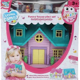 snm97 Dream Funny House Play Set Doll House Set for Boys and Girls_204-picture-27