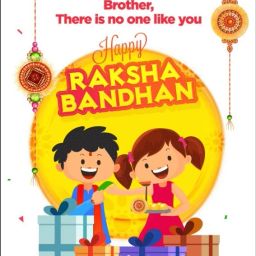 mksuper Designer Rakhi Set pack of 4 MK811 Assorted Rakhi Set image 3