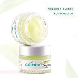 MCaffeine Vitamin C Night Cream with Green Tea & Hyaluronic Acid for All Skin Types 50ml image 2