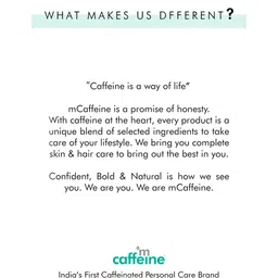 MCaffeine Vitamin C Night Cream with Green Tea & Hyaluronic Acid for All Skin Types 50ml image 4
