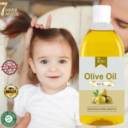 Olive Oil With Vitamin E & K For Moisturizing & Hydrating Dry SkinHair Oil-image-94