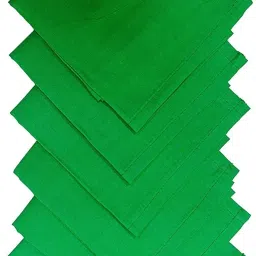 QUEERY Cotton Handkerchiefs Hanky For Men ["Green"] Handkerchief-image-31