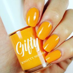 Nail Polish Lacquer 01 Juicy Orange-image-34