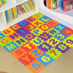 Alphanumeric Non Toxic MAT Puzzle for Kids Interlocking Alphabet & Number Mat-image-15