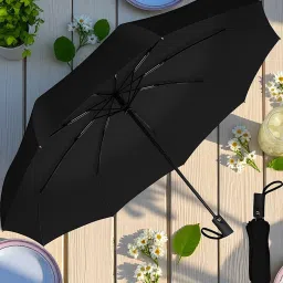 en,Women,Kids,Girls,Boys - 3 Fold with Auto Open and Close Umbrella (Black)_247 Umbrella-image-80