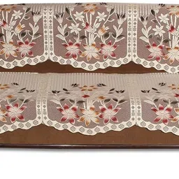 Polyester Floral 3 Seater Sofa Cover-image-77
