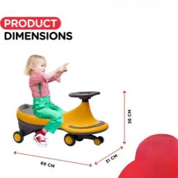 Strong & Durable Swing Car Ride on.. Car Non Battery Operated Ride On-image-57