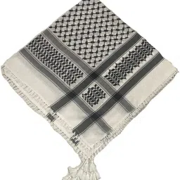 Solid Cotton Rayon Blend Men Multicolor Scarf-picture-5