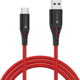 Portronics USB Type C Cable 6.5 A 1 m Konnect Dash 2 65W Super VOOC Flash Charge-5