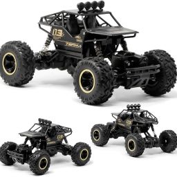 Alloy Drift Remote Controlled Rock Car RC Monster Truck, Four Wheel Drive-14