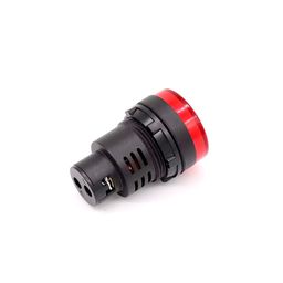 Red AC/D24V 30mm AD16- 30DS LED Power Pilot Signal Indicator Lamp image 3